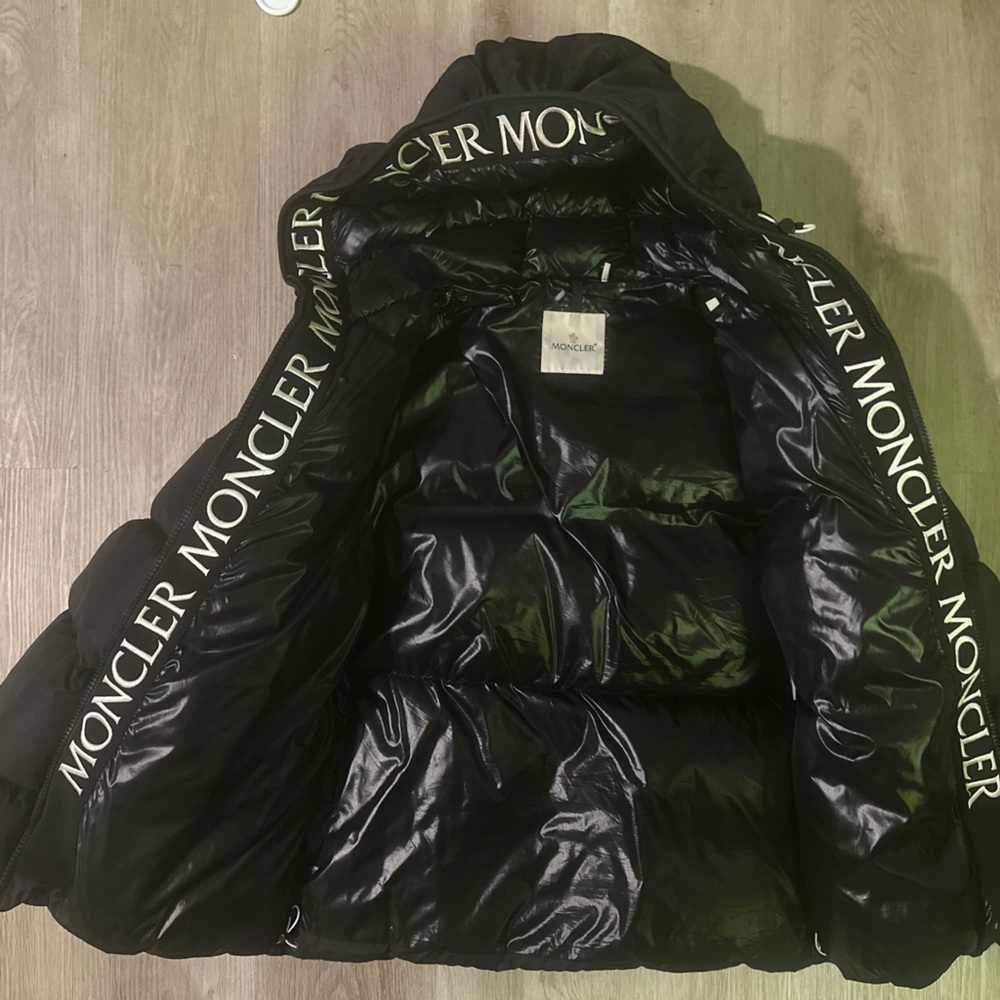Moncler Black Puffer Jacket